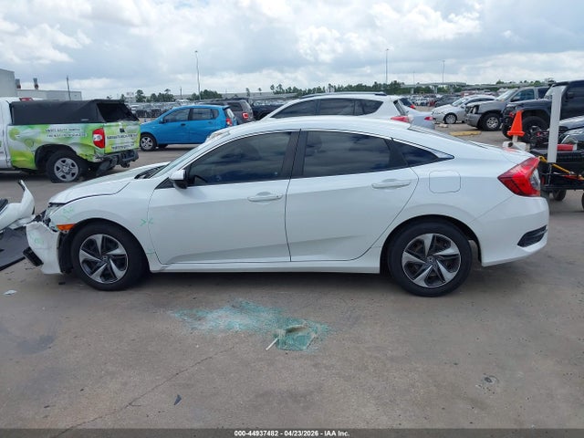 44937482 :رقم المزاد ، 19XFC2F60LE018020 vin ، 2020 Honda Civic Lx مزاد بيع