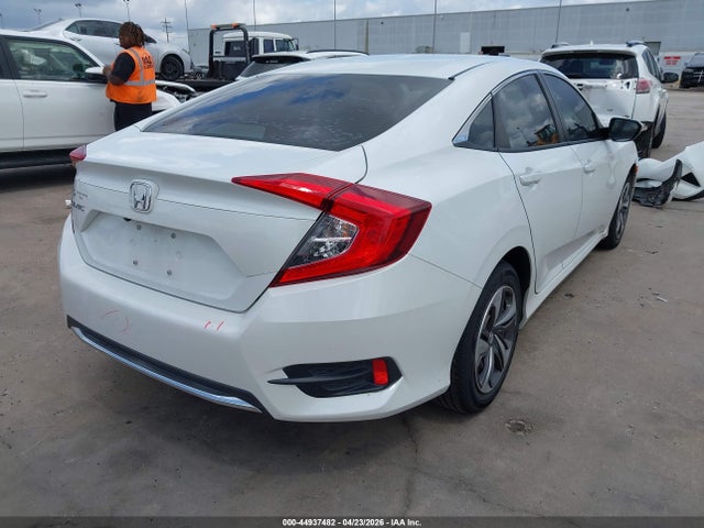 44937482 :رقم المزاد ، 19XFC2F60LE018020 vin ، 2020 Honda Civic Lx مزاد بيع