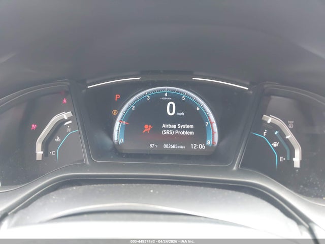 44937482 :رقم المزاد ، 19XFC2F60LE018020 vin ، 2020 Honda Civic Lx مزاد بيع