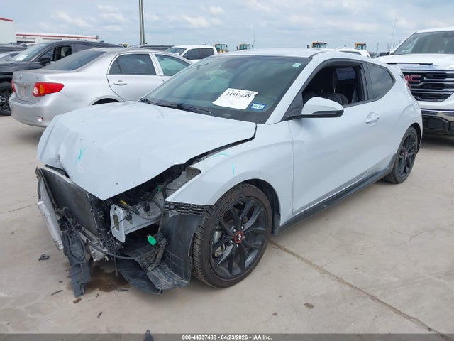 2019 Hyundai Veloster Turbo R-spec მანქანა იყიდება აუქციონზე, vin: KMHTH6AB5KU016162, აუქციონის ნომერი: 44937488