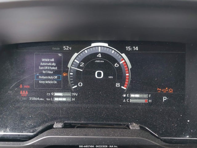 2023 Toyota Tundra Platinum მანქანა იყიდება აუქციონზე, vin: 5TFNA5DB9PX109182, აუქციონის ნომერი: 44937494