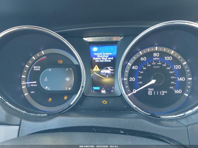 Aukcja sprzedaży 2012 Hyundai Sonata Hybrid, vin: KMHEC4A44CA061190, numer aukcji: 44937564