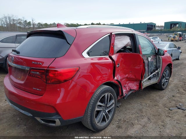 Продажа на аукционе авто 2018 Acura Mdx Advance   Entertainment Pkgs, vin: 5J8YD4H97JL011354, номер лота: 44937603