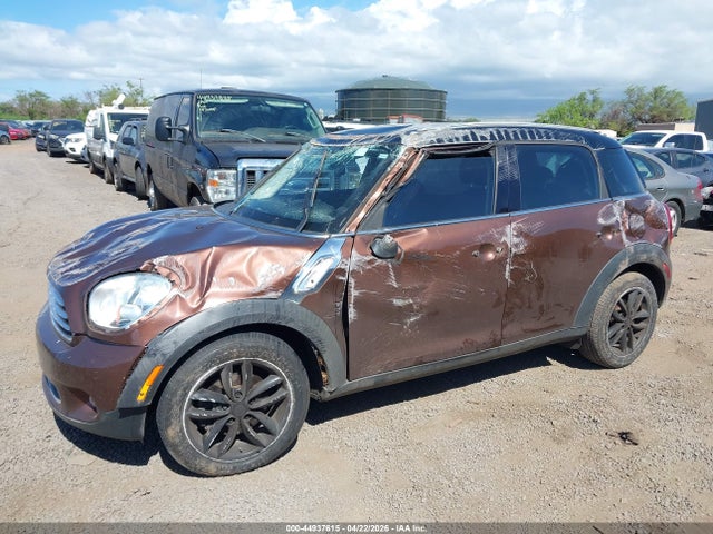 Продажа на аукционе авто 2013 Mini Countryman Cooper, vin: WMWZB3C54DWM09953, номер лота: 44937615