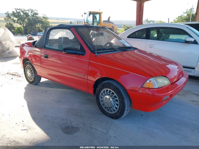 44937665 :رقم المزاد ، JG1MR3366MK605572 vin ، 1991 Geo Metro Lsi Sprint Cl مزاد بيع