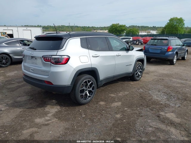 Продажа на аукционе авто 2025 Jeep Compass Limited 4x4, vin: 3C4NJDCN0ST565730, номер лота: 44937752