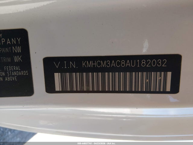 Продажа на аукционе авто 2010 Hyundai Accent Blue, vin: KMHCM3AC8AU182032, номер лота: 44937761