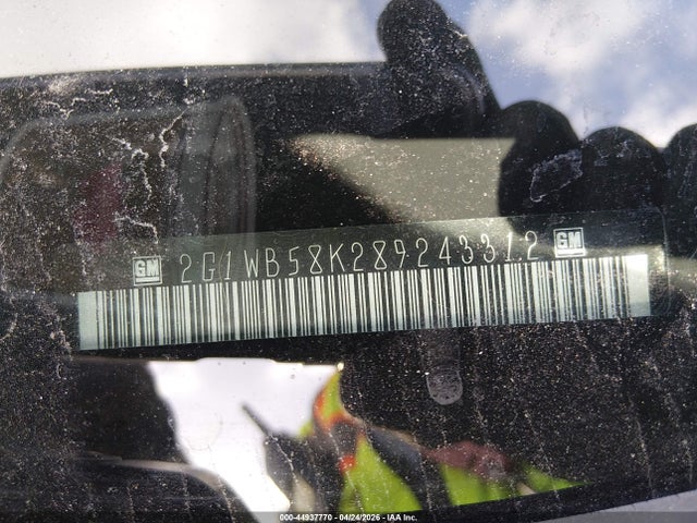 Aukcja sprzedaży 2008 Chevrolet Impala Ls, vin: 2G1WB58K289243312, numer aukcji: 44937770