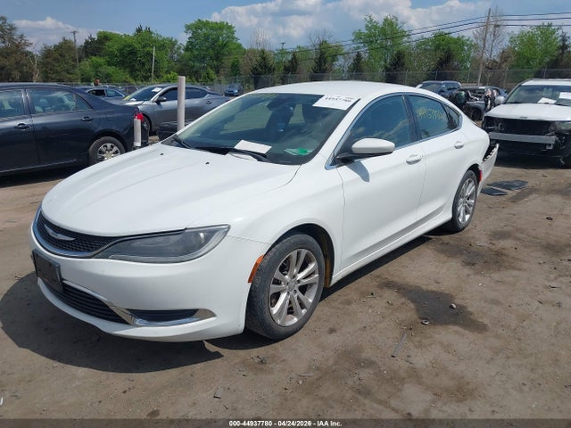 2015 Chrysler 200 Limited მანქანა იყიდება აუქციონზე, vin: 1C3CCCAB5FN616850, აუქციონის ნომერი: 44937780