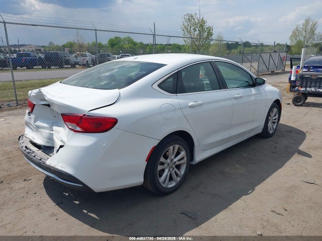 2015 Chrysler 200 Limited მანქანა იყიდება აუქციონზე, vin: 1C3CCCAB5FN616850, აუქციონის ნომერი: 44937780
