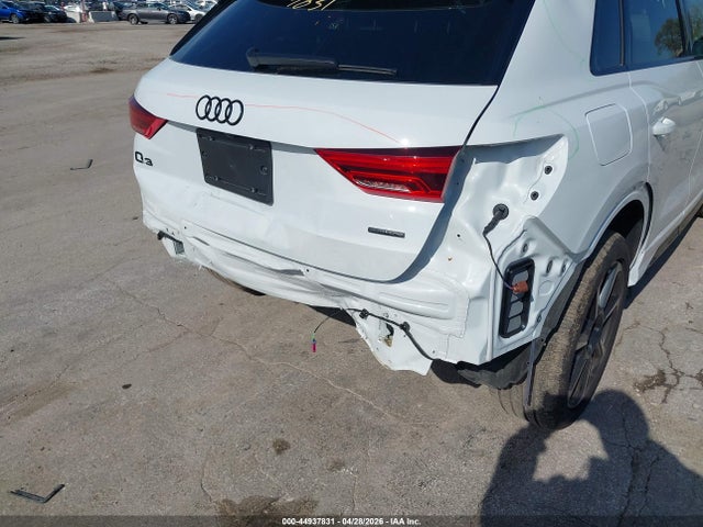 Aukcja sprzedaży 2025 Audi Q3 Premium 45 Tfsi S Line Quattro Tiptronic, vin: WA1EECF3XS1108482, numer aukcji: 44937831