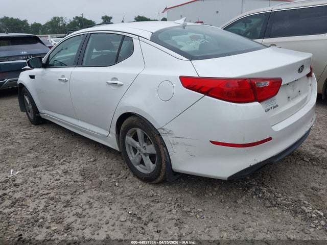 44937834 :رقم المزاد ، KNAGM4A76F5586931 vin ، 2015 Kia Optima Lx مزاد بيع