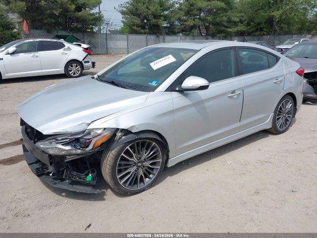 2018 Hyundai Elantra Sport მანქანა იყიდება აუქციონზე, vin: KMHD04LB7JU544703, აუქციონის ნომერი: 44937956