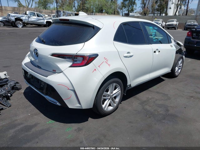 Toyota COROLLA SE 2019 JTNK4RBE8K3020407 Image 4
