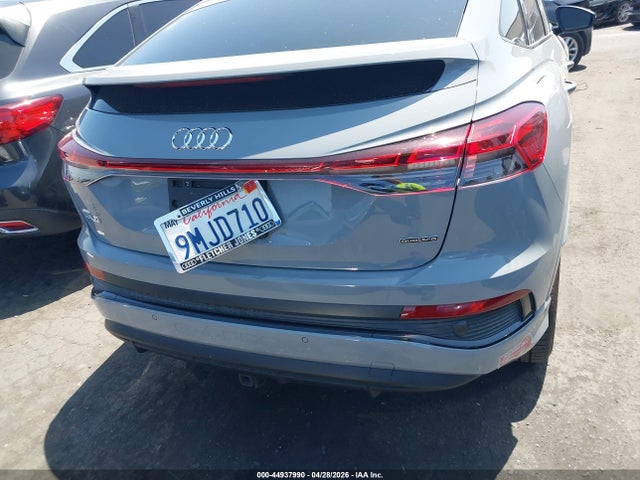 2024 Audi Q4 Sportback E-tron Prestige 50 Quattro მანქანა იყიდება აუქციონზე, vin: WA142BFZ4RP023311, აუქციონის ნომერი: 44937990