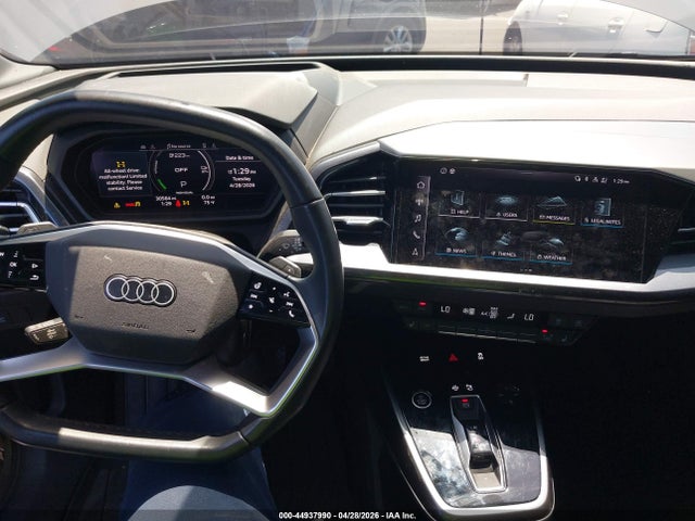 2024 Audi Q4 Sportback E-tron Prestige 50 Quattro მანქანა იყიდება აუქციონზე, vin: WA142BFZ4RP023311, აუქციონის ნომერი: 44937990