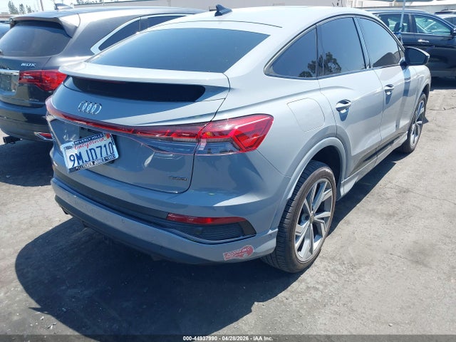 2024 Audi Q4 Sportback E-tron Prestige 50 Quattro მანქანა იყიდება აუქციონზე, vin: WA142BFZ4RP023311, აუქციონის ნომერი: 44937990