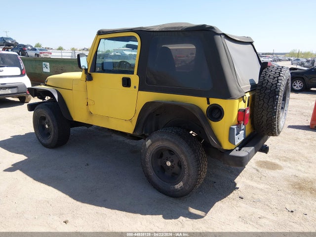 44938128 :رقم المزاد ، 1J4FA49S02P706845 vin ، 2002 Jeep Wrangler Sport مزاد بيع