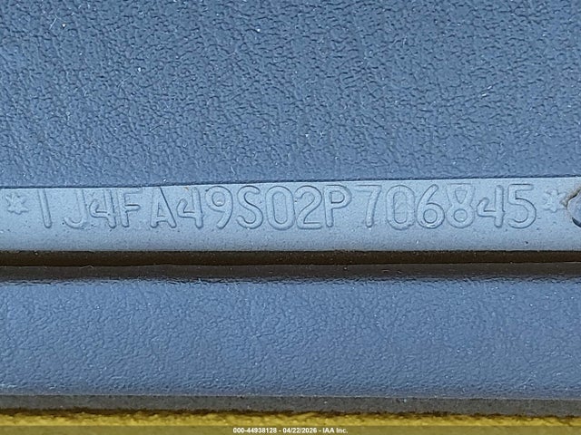 44938128 :رقم المزاد ، 1J4FA49S02P706845 vin ، 2002 Jeep Wrangler Sport مزاد بيع