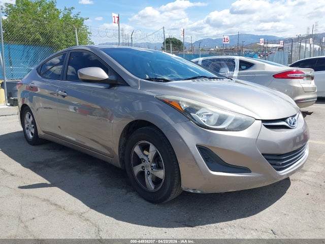 Продажа на аукционе авто 2014 Hyundai Elantra Se, vin: 5NPDH4AE0EH511150, номер лота: 44938207