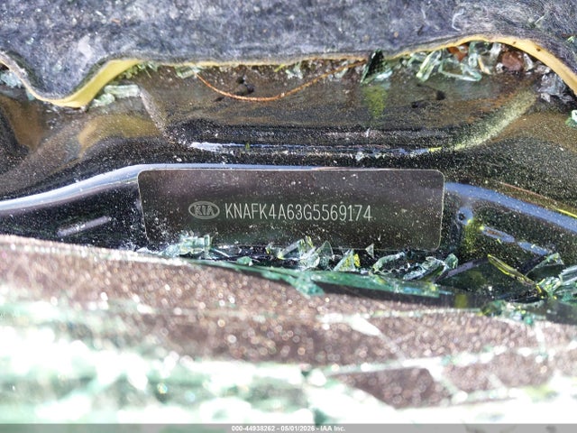 2016 Kia Forte Lx მანქანა იყიდება აუქციონზე, vin: KNAFK4A63G5569174, აუქციონის ნომერი: 44938262