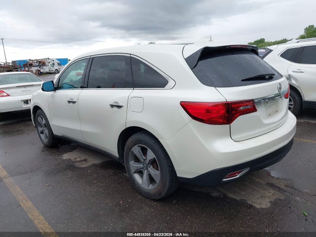 Aukcja sprzedaży 2016 Acura Mdx Acurawatch Plus Package, vin: 5FRYD4H22GB041051, numer aukcji: 44938305