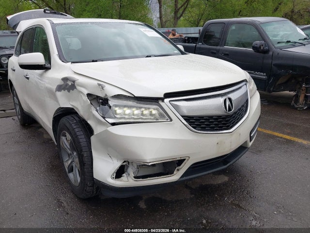Aukcja sprzedaży 2016 Acura Mdx Acurawatch Plus Package, vin: 5FRYD4H22GB041051, numer aukcji: 44938305