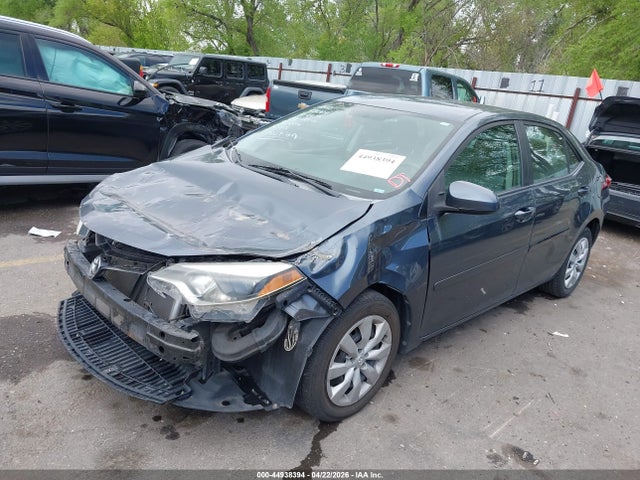 2T1BURHE2GC692375 Toyota Corolla L/le/le Pls/prm/s/s Pls