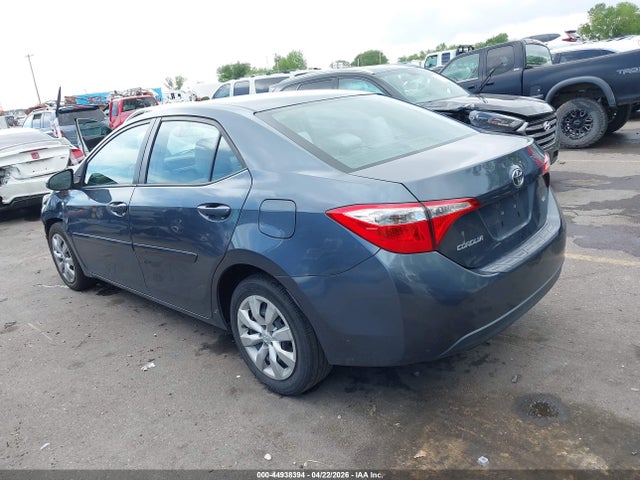 2T1BURHE2GC692375 Toyota Corolla L/le/le Pls/prm/s/s Pls