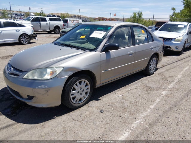 44938441 :رقم المزاد ، 2HGES15625H615124 vin ، 2005 Honda Civic Lx مزاد بيع