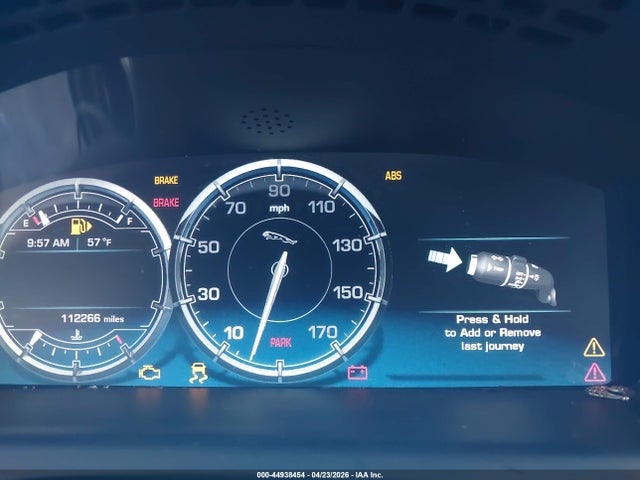 SAJWA2GZ4E8V63571 Jaguar Xj Xjl Portfolio