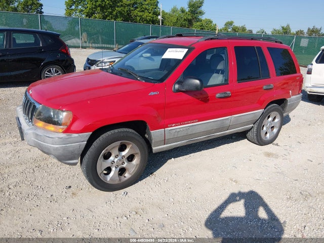 2000 Jeep Grand Cherokee Laredo მანქანა იყიდება აუქციონზე, vin: 1J4GW48SXYC249257, აუქციონის ნომერი: 44938495
