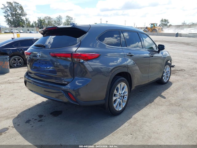 44938540 :رقم المزاد ، 5TDDZRBH8MS059489 vin ، 2021 Toyota Highlander Limited مزاد بيع
