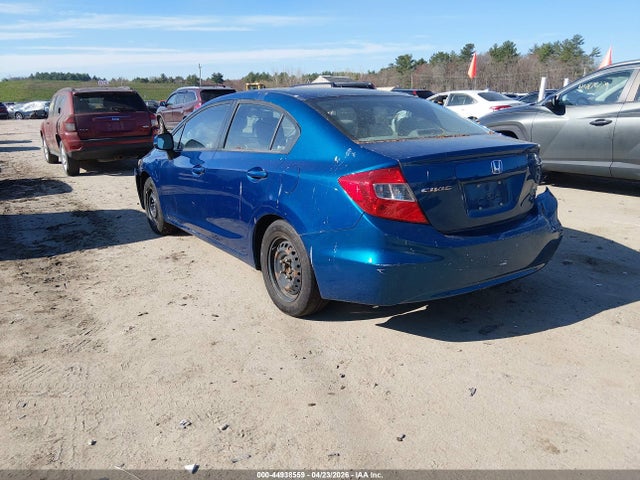 Aukcja sprzedaży 2012 Honda Civic Lx, vin: 2HGFB2F51CH585742, numer aukcji: 44938559