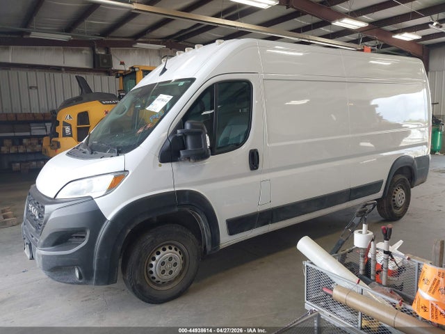44938614 :رقم المزاد ، 3C6LRVDG5SE519666 vin ، 2025 Ram Promaster 2500 Tradesman High Roof 159 Wb W/pass Seat مزاد بيع