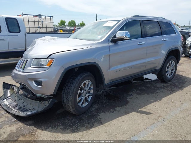 2016 Jeep Grand Cherokee Limited მანქანა იყიდება აუქციონზე, vin: 1C4RJFBG9GC423640, აუქციონის ნომერი: 44938615