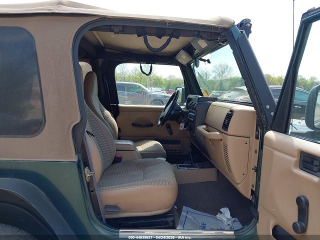 1999 Jeep Wrangler Sport მანქანა იყიდება აუქციონზე, vin: 1J4FY19S2XP496900, აუქციონის ნომერი: 44938627