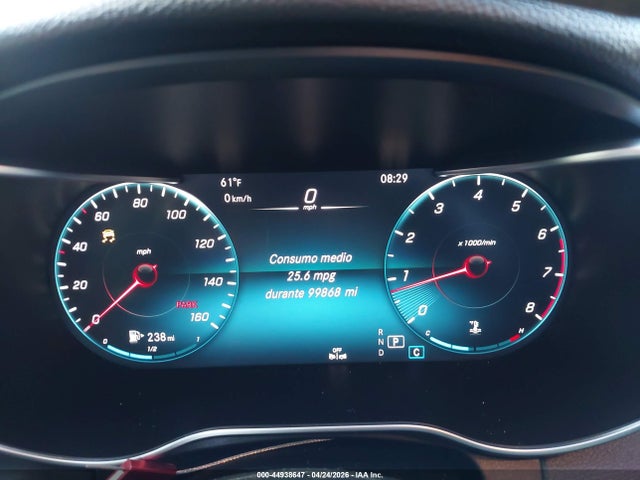 44938647 :رقم المزاد ، 55SWF8DB3LU322820 vin ، 2020 Mercedes-benz C 300 مزاد بيع
