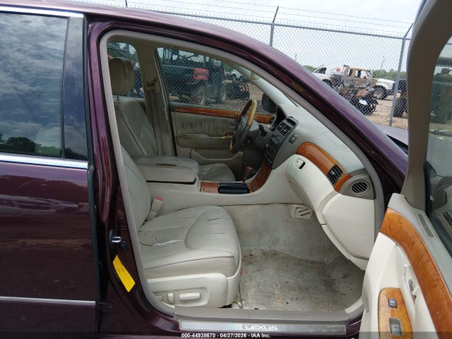 44938670 :رقم المزاد ، JTHBN30FX10051201 vin ، 2001 Lexus Ls 430 مزاد بيع