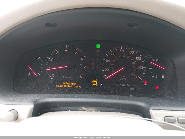 44938670 :رقم المزاد ، JTHBN30FX10051201 vin ، 2001 Lexus Ls 430 مزاد بيع