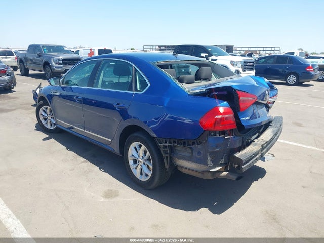 44938685 :رقم المزاد ، 1VWAS7A36GC009467 vin ، 2016 Volkswagen Passat 1.8t S مزاد بيع
