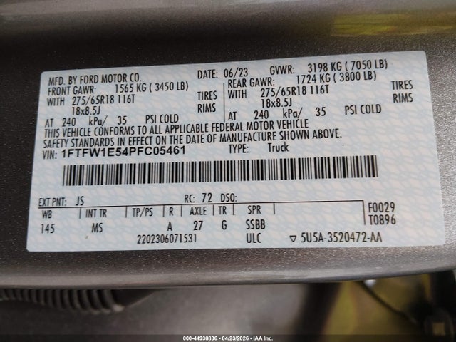 Ford F-150 Xlt 2023 1FTFW1E54PFC05461 Image 9
