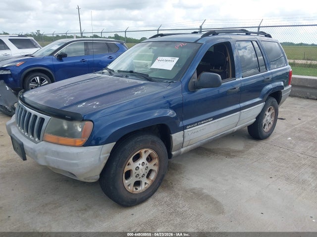 44938955 :رقم المزاد ، 1J4G248SXYC258200 vin ، 2000 Jeep Grand Cherokee Laredo مزاد بيع