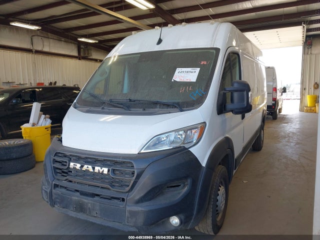 44938969 :رقم المزاد ، 3C6LRVDG1SE519406 vin ، 2025 Ram Promaster 2500 Tradesman High Roof 159 Wb W/pass Seat مزاد بيع