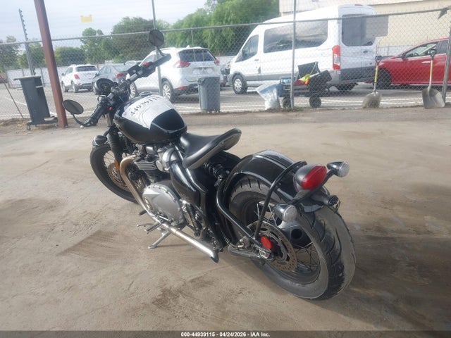 44939115 :رقم المزاد ، SMTD42HL8LT971106 vin ، 2020 Triumph Motorcycle Bonneville Bobber مزاد بيع