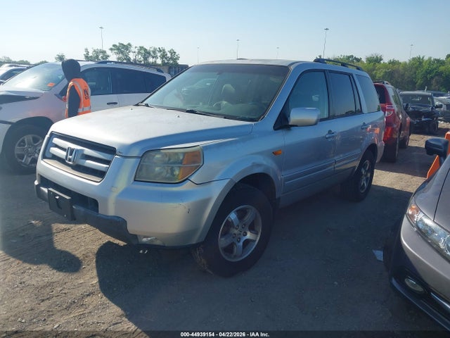 2007 Honda Pilot Ex-l მანქანა იყიდება აუქციონზე, vin: 5FNYF28687B038707, აუქციონის ნომერი: 44939154