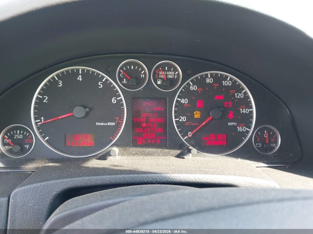 Aukcja sprzedaży 2004 Audi A6 2.7t S-line, vin: WAUCD64B94N097060, numer aukcji: 44939218