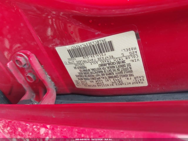 Aukcja sprzedaży 2009 Nissan Versa 1.8s, vin: 3N1BC13E59L495957, numer aukcji: 44939230