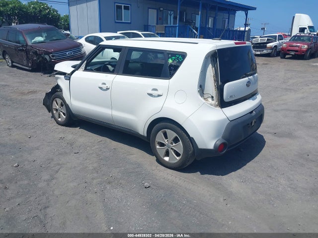 2016 Kia Soul მანქანა იყიდება აუქციონზე, vin: KNDJN2A29G7274431, აუქციონის ნომერი: 44939302