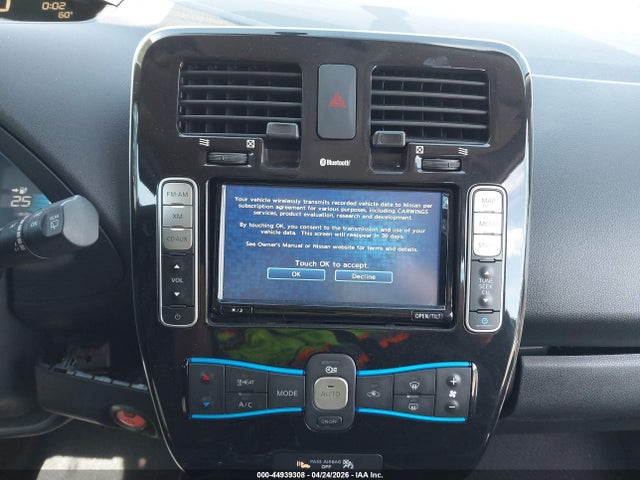 1N4AZ0CP7FC317533 Nissan LEAF SV